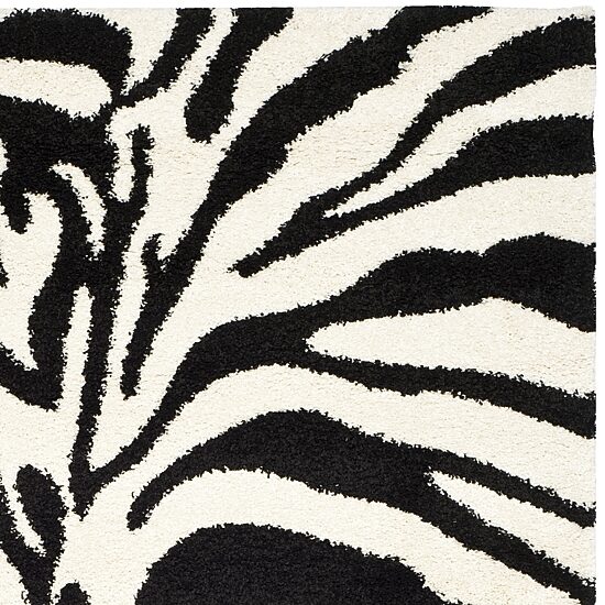 Safavieh Shag Collection Lennox Animal Runner Rug