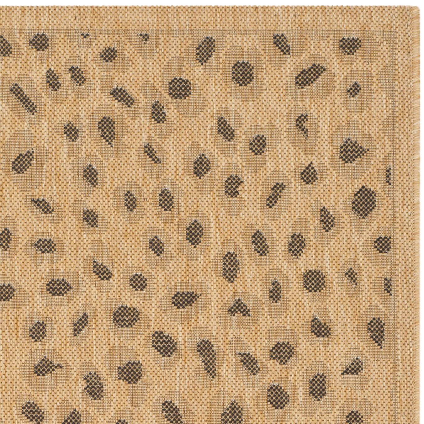 Safavieh Courtyard Collection Allison Animal Indoor/Outdoor Runner Rug