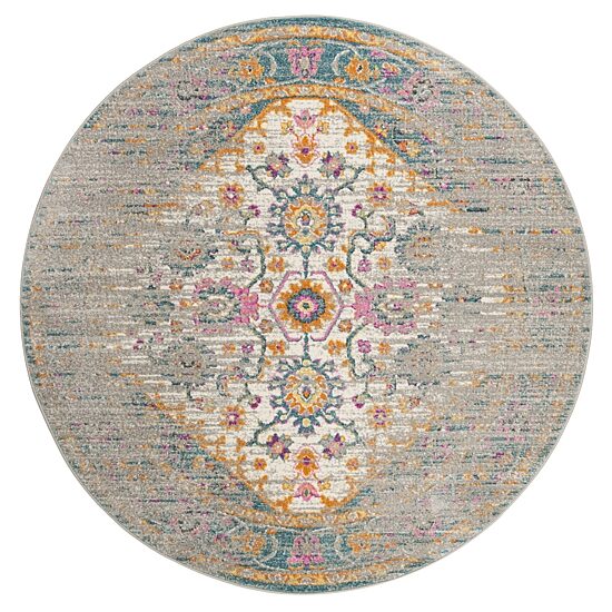 Safavieh Madison Collection Anuki Oriental Round Area Rug