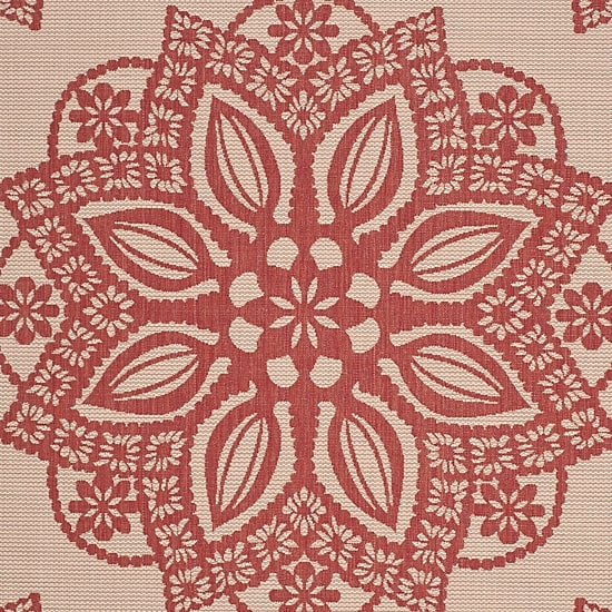 Safavieh Courtyard Collection Kimberly Oriental Indoor/Outdoor Area Rug