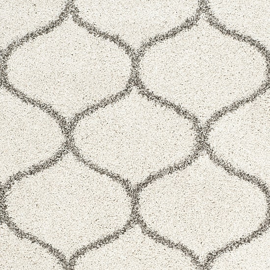 Safavieh Hudson Shag Collection Maria Geometric Round Area Rug