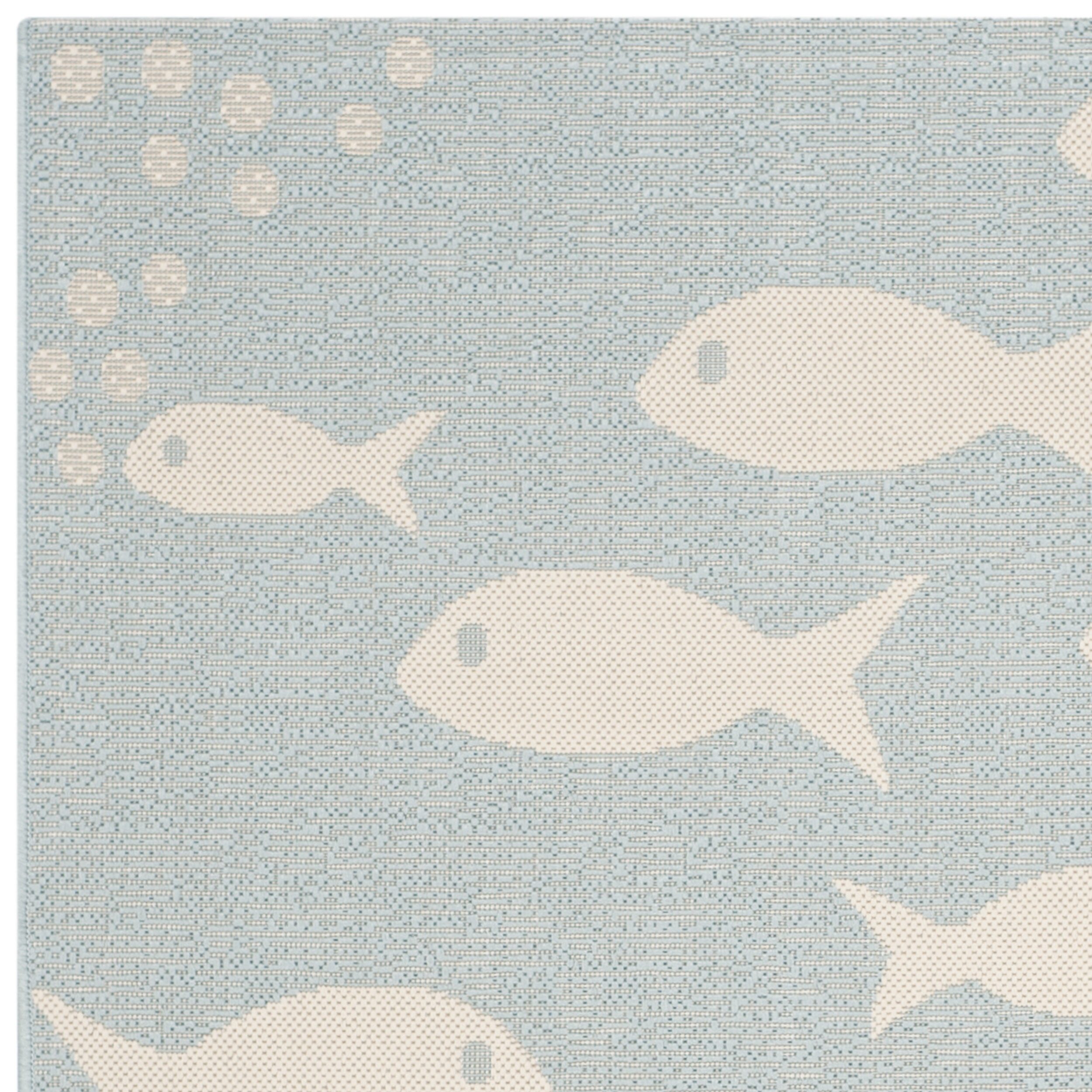 Safavieh Courtyard Collection Virginia Geometric Indoor/Outdoor Area Rug
