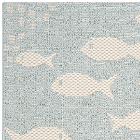 Safavieh Courtyard Collection Virginia Geometric Indoor/Outdoor Area Rug