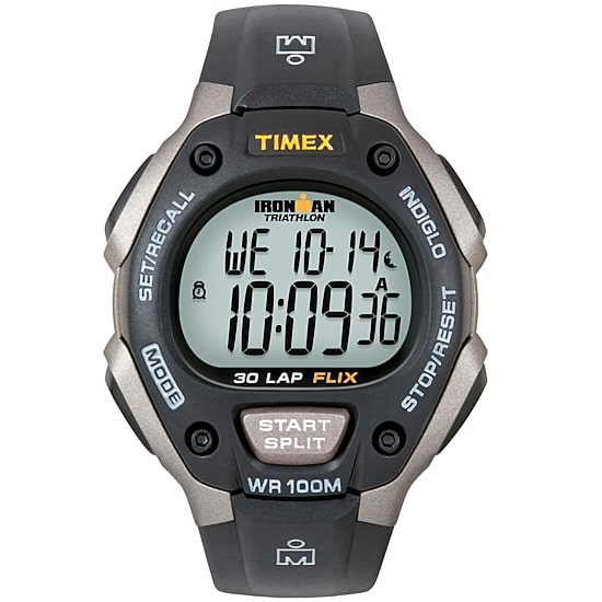 Timex® Ironman Mens Black Digital Chronograph Watch 5E901
