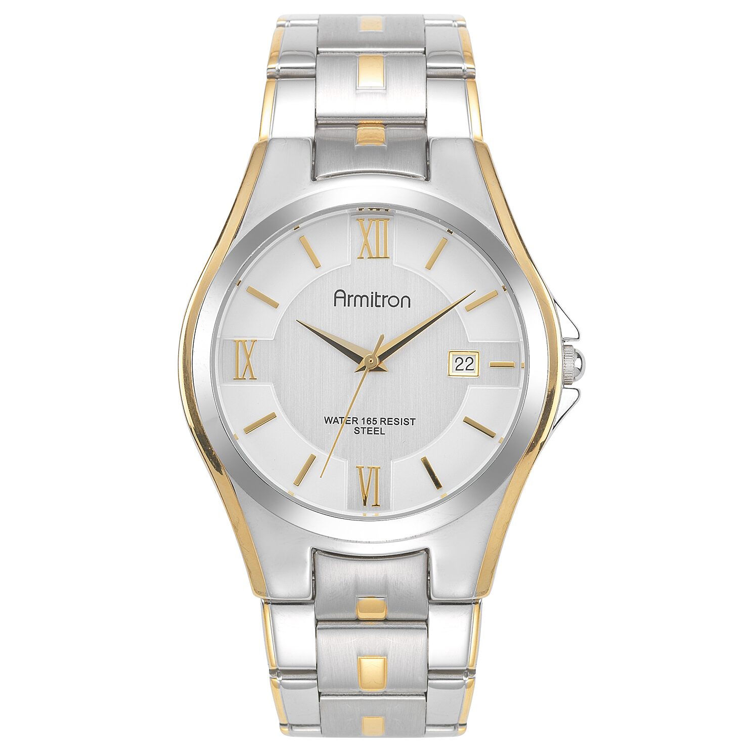 Armitron® Mens Stainless Steel Watch