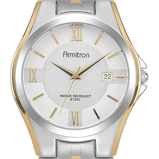 Armitron® Mens Stainless Steel Watch