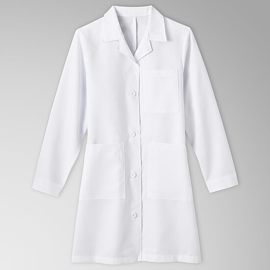 Meta Labwear 1964 37" Womens Long Sleeve Lab Coat