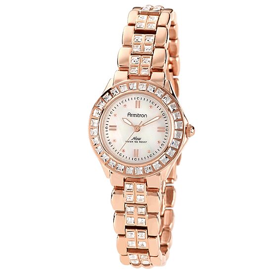 Armitron® Now® Womens Rose-Tone Dress Watch
