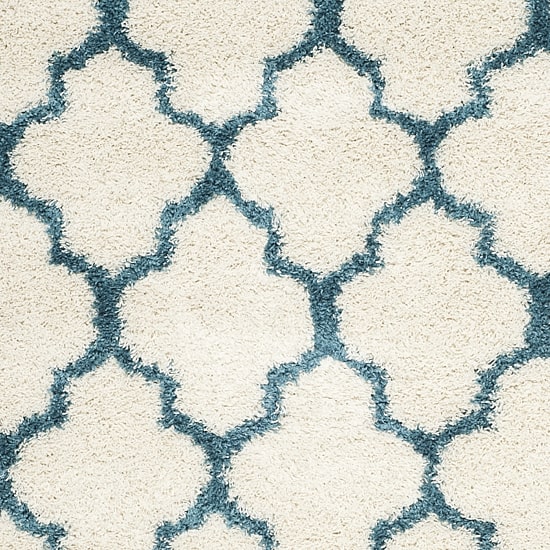 Safavieh Shag Kids Collection Crofton Geometric Runner Rug