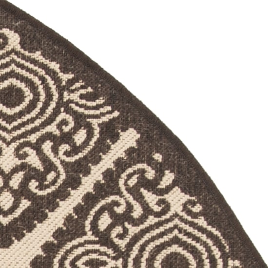 Safavieh Linden Collection Raymond Geometric RoundArea Rug