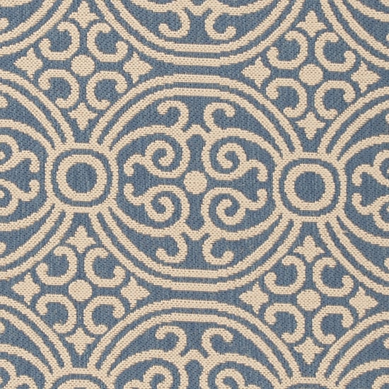 Safavieh Linden Collection Barnes Geometric Round Area Rug