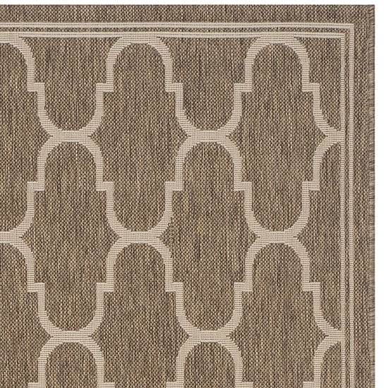 Safavieh Courtyard Collection Deemer Geometric Indoor/Outdoor Area Rug