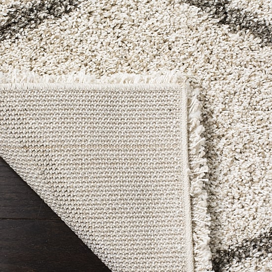 Safavieh Hudson Shag Collection Maria Geometric Round Area Rug