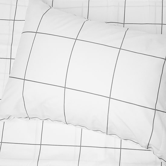 Sweet Home Collection™ Window Pane Printed Sheet Set, Deluxe Ultra Soft, Double Brushed Microfiber with Bonus Pillowcases