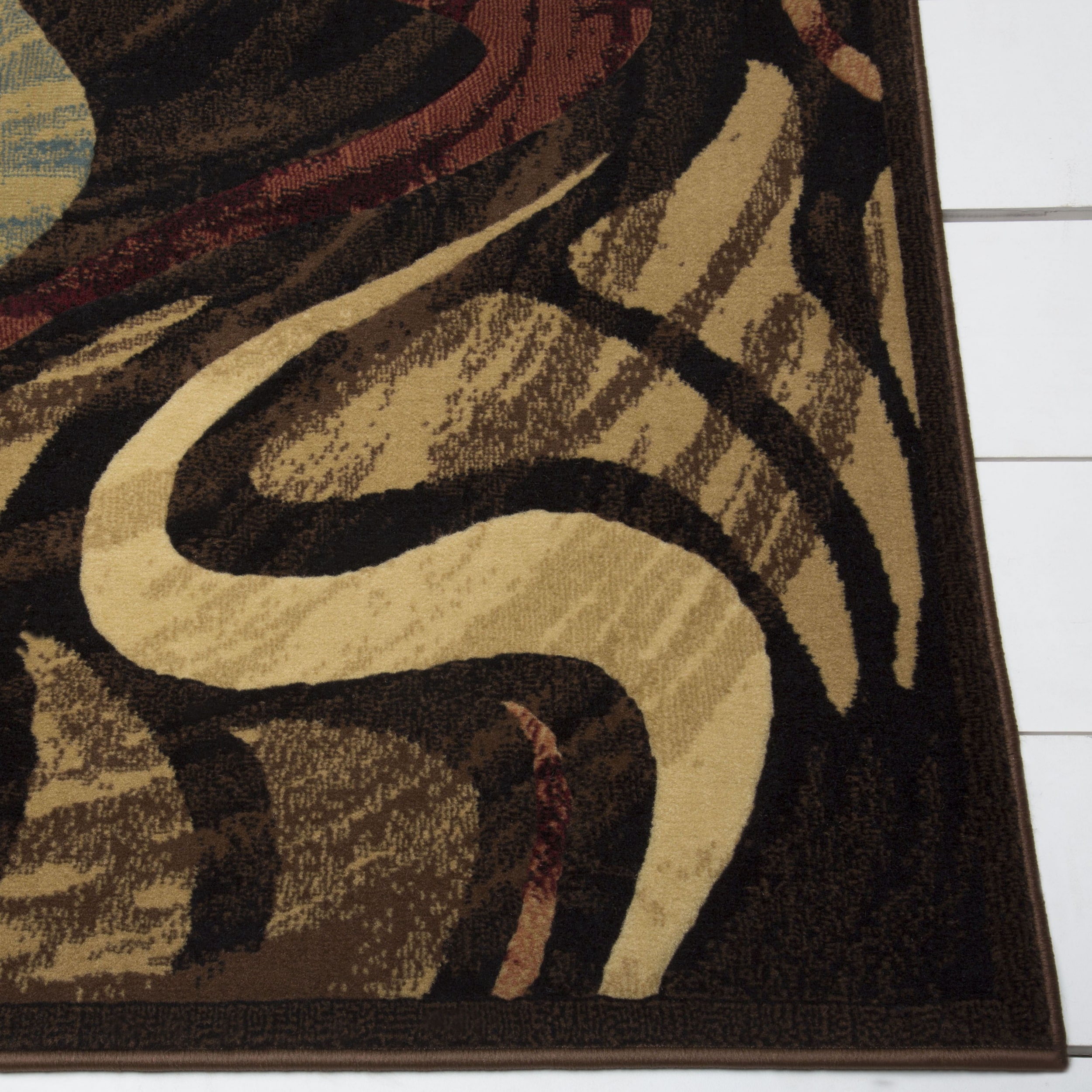 Home Dynamix Catalina Picasso Abstract Loomed Indoor Rectangular Area Rug