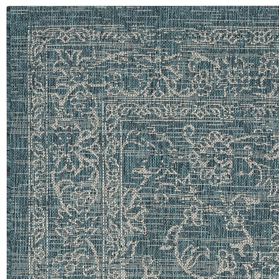 Safavieh Courtyard Collection Clarissa Oriental Indoor/Outdoor Area Rug