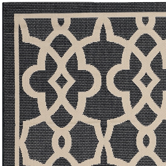 Safavieh Courtyard Collection Ariana Oriental Indoor/Outdoor Area Rug