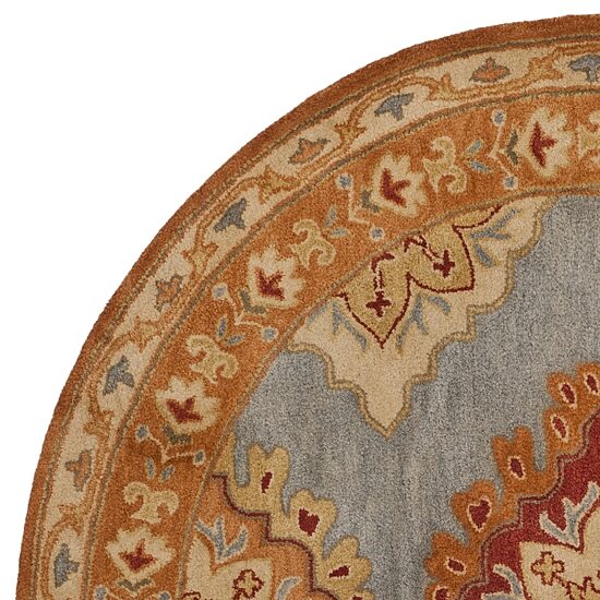 Safavieh Heritage Collection Lavone Oriental Round Area Rug
