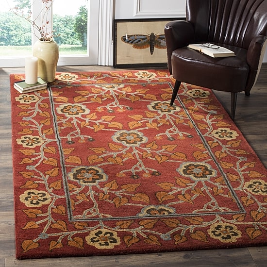 Safavieh Heritage Collection Summer Oriental Square Area Rug
