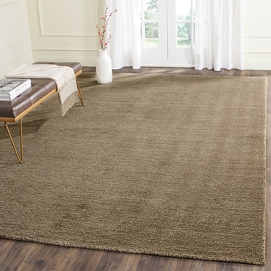 Safavieh Himalaya Collection Letters Solid SquareArea Rug