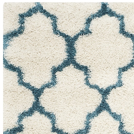 Safavieh Shag Kids Collection Crofton Geometric Runner Rug
