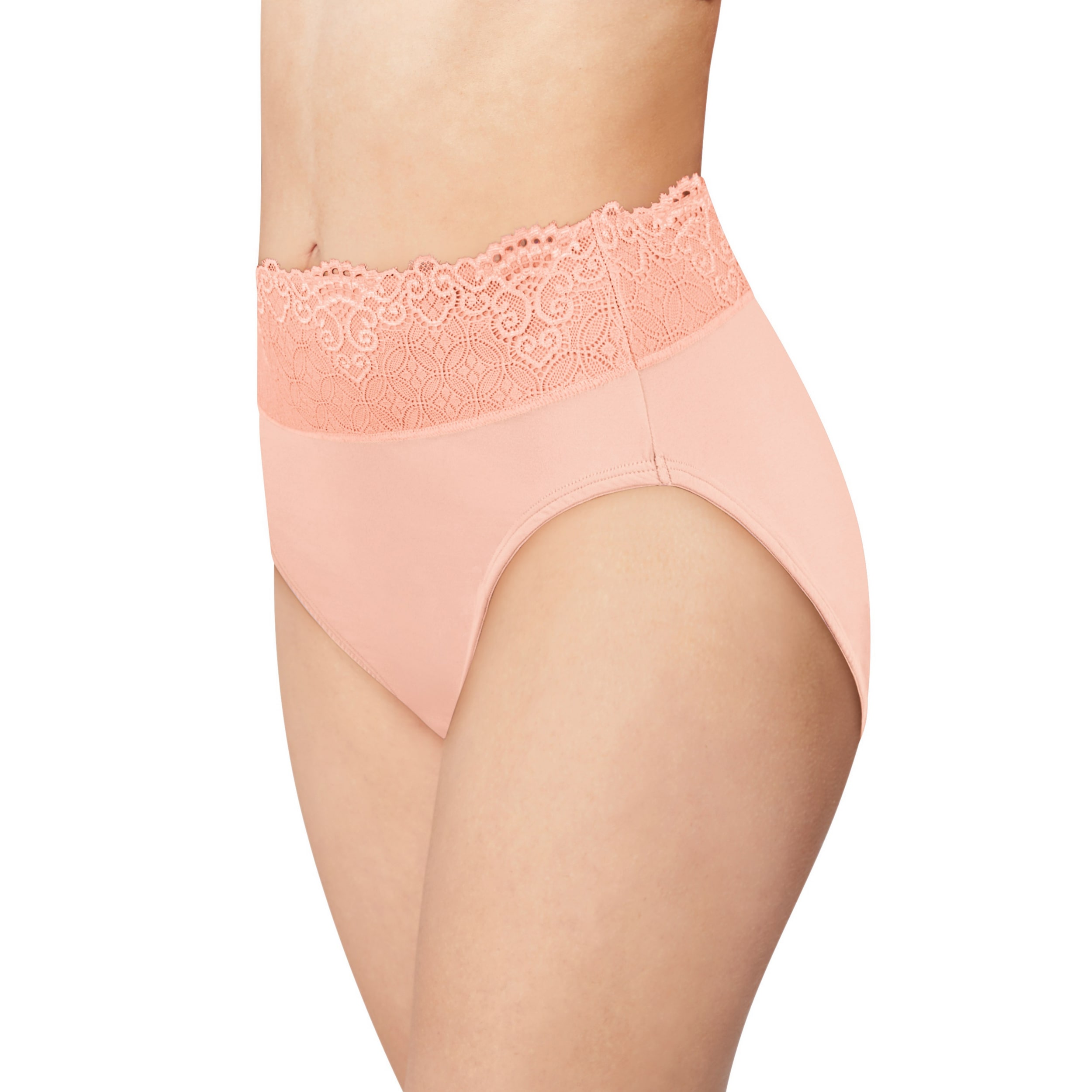 Bali Passion For Comfort Womens High Cut Panty Dfpc62