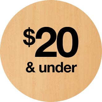 $20 and under