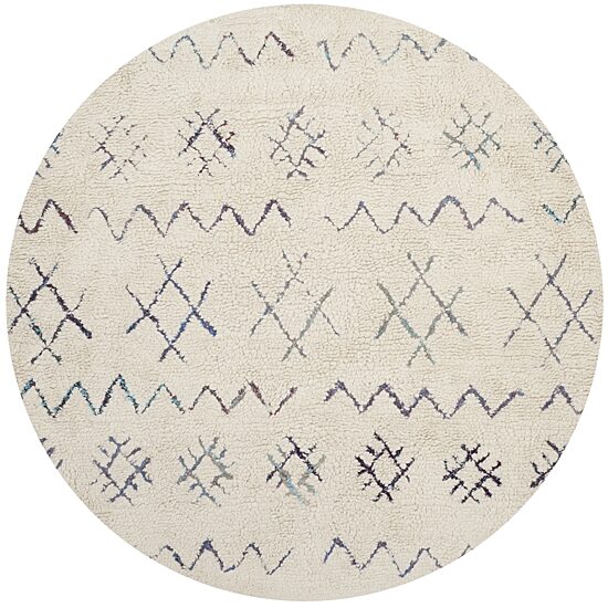 Safavieh Casablanca Collection Lula Geometric Round Area Rug