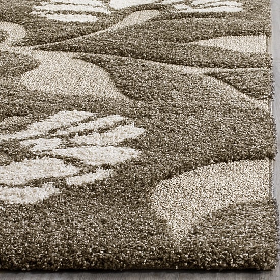 Safavieh Shag Collection Emmett Geometric Runner Rug
