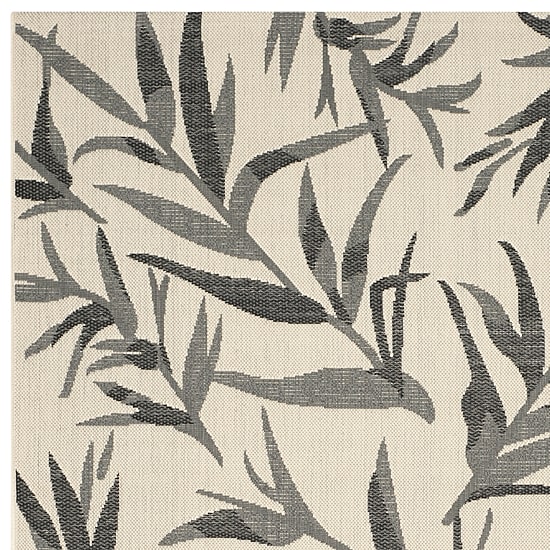 Safavieh Courtyard Collection Windsor Floral Indoor/Outdoor Area Rug
