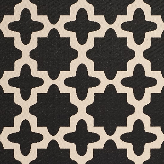 Safavieh Courtyard Collection Bokhara Geometric Indoor/Outdoor Square Area Rug