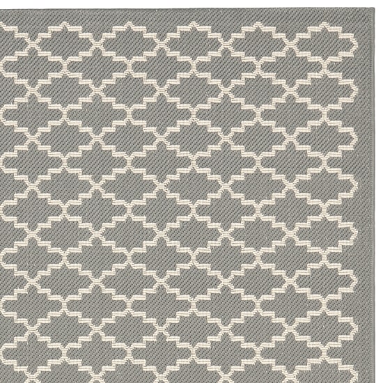 Safavieh Courtyard Collection Bora Geometric Indoor/Outdoor Area Rug