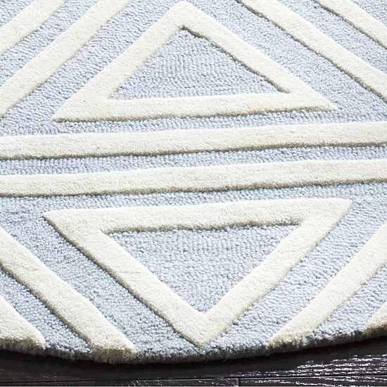 Safavieh Kids Collection Elijah Geometric Round Area Rug