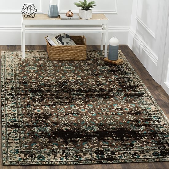 Safavieh Classic Vintage Collection Gino Oriental Square Area Rug