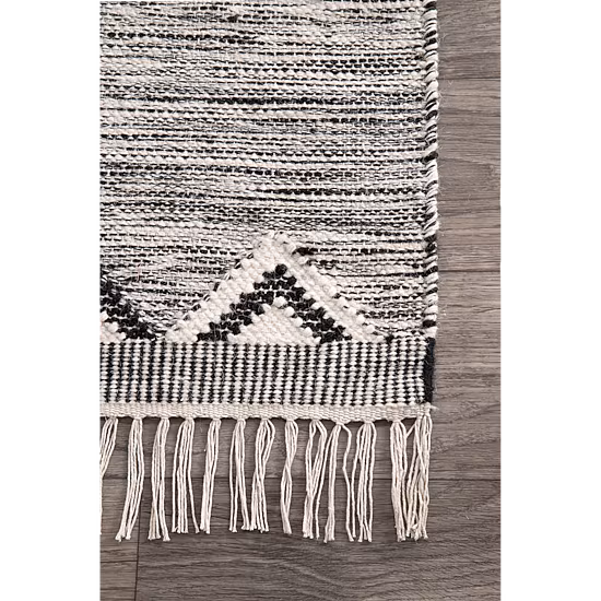 nuLoom Moroccan Textured Shaggy Wool Woven Area Rug