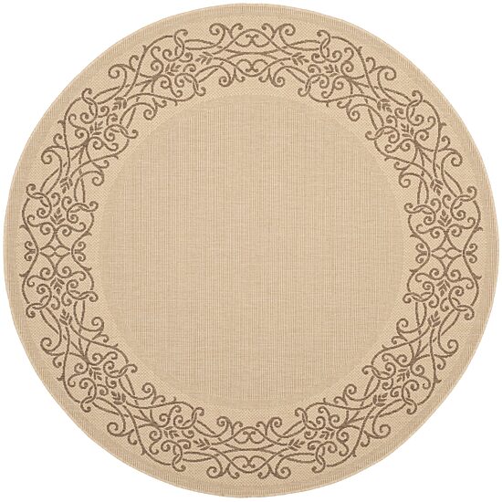 Safavieh Dara Oriental Indoor Outdoor Round Area Rug