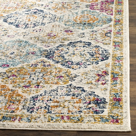 Safavieh Madison Collection Sally Geometric Square Area Rug
