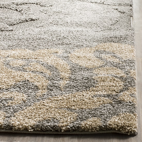 Safavieh Shag Collection Eric Geometric Runner Rug