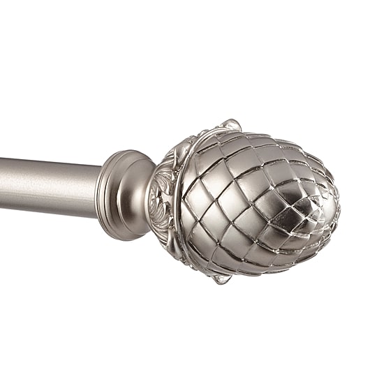 Exclusive Home Curtains Acorn 1 IN Adjustable Curtain Rod