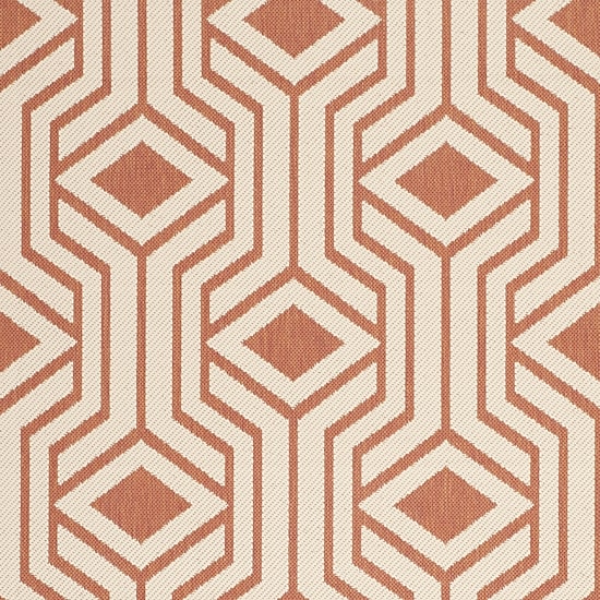 Safavieh Courtyard Collection Dorothy Geometric Indoor/Outdoor Area Rug
