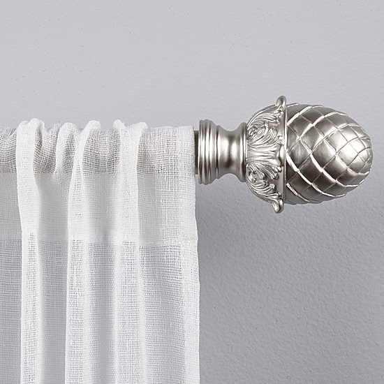 Exclusive Home Curtains Acorn 1 IN Adjustable Curtain Rod