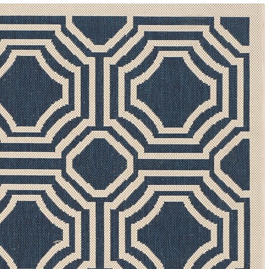 Safavieh Courtyard Collection Torma Geometric Indoor/Outdoor Area Rug