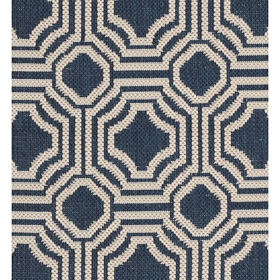 Safavieh Courtyard Collection Torma Geometric Indoor/Outdoor Area Rug