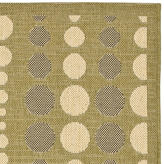 Safavieh Courtyard Collection Joisse Geometric Indoor/Outdoor Area Rug