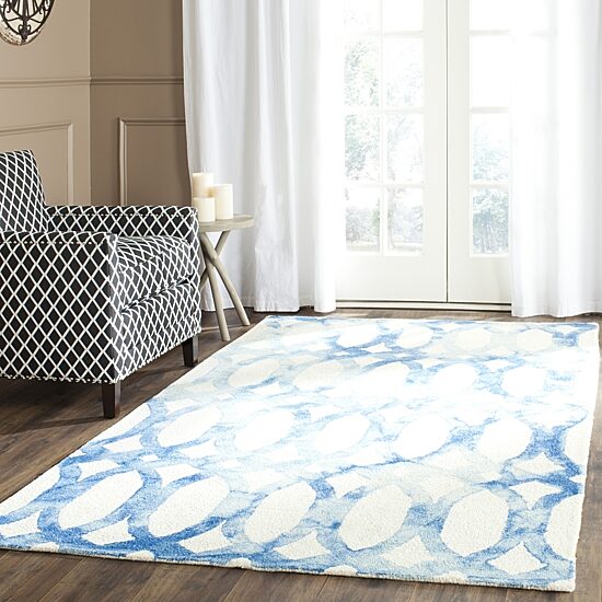 Safavieh Dip Dye Collection Maralyn Geometric Square Area Rug