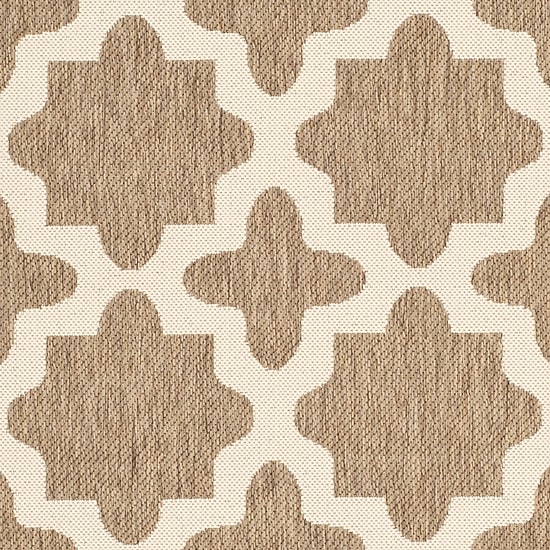 Safavieh Courtyard Collection Bokhara Geometric Indoor/Outdoor Runner Rug