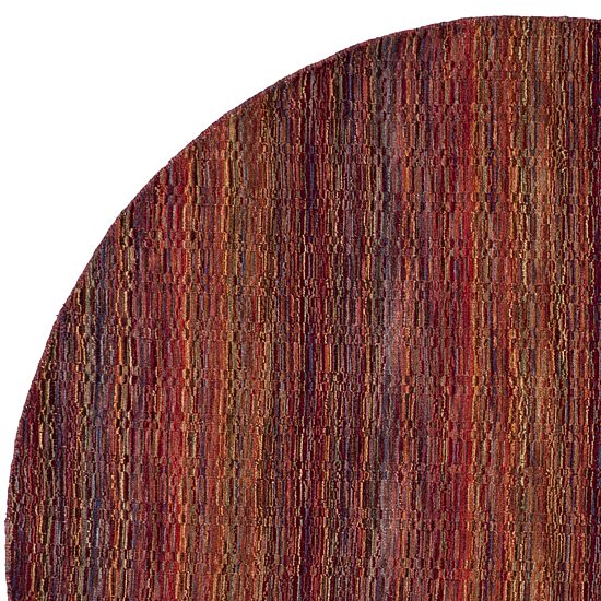 Safavieh Himalaya Collection Lysette Striped Round Area Rug