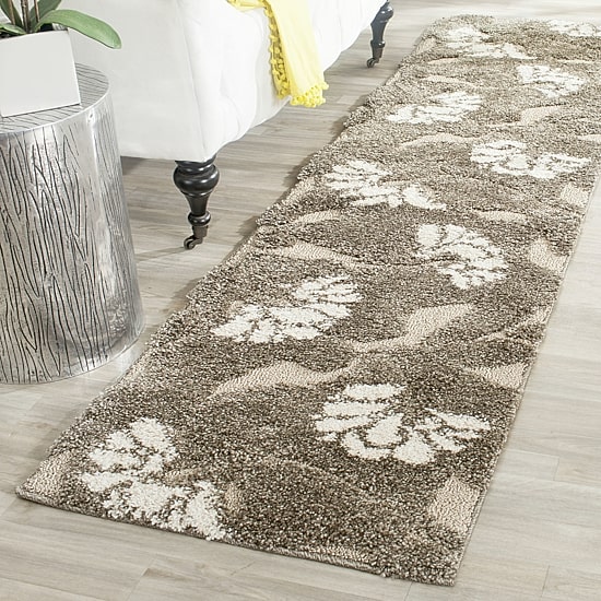 Safavieh Shag Collection Emmett Geometric Runner Rug