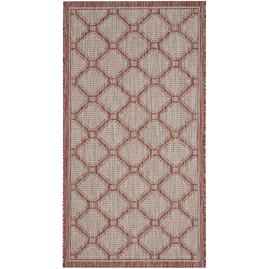 Safavieh Courtyard Collection Corrine Oriental Indoor/Outdoor Area Rug