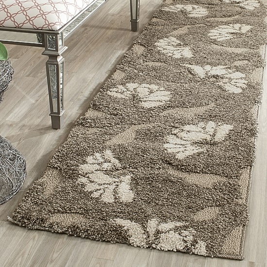 Safavieh Shag Collection Emmett Geometric Runner Rug